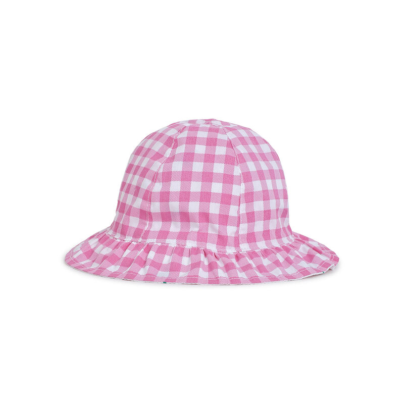 Girls Natural Printed Knitted Hat image number 1